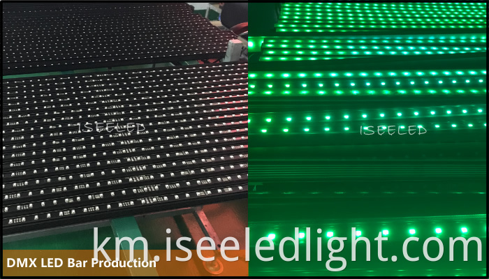 RGB DMX LED bar